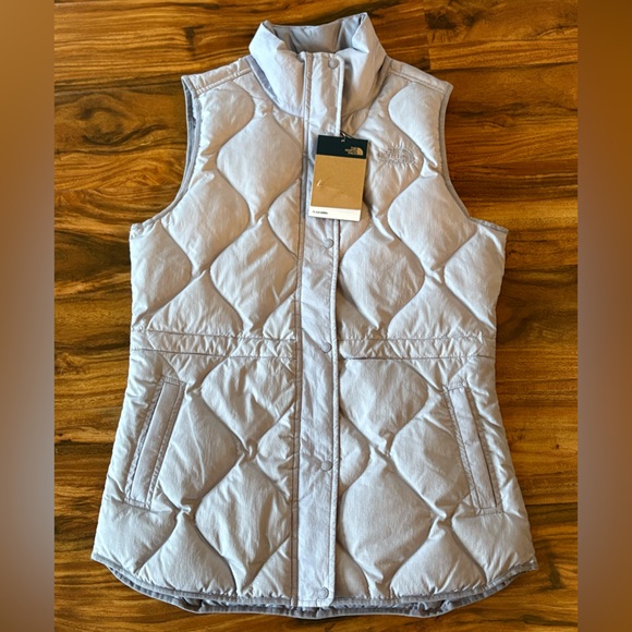 NWT The North Face Westcliff Down Vest Women’s Small Minimal Greg Lilac S - Picture 7 of 11